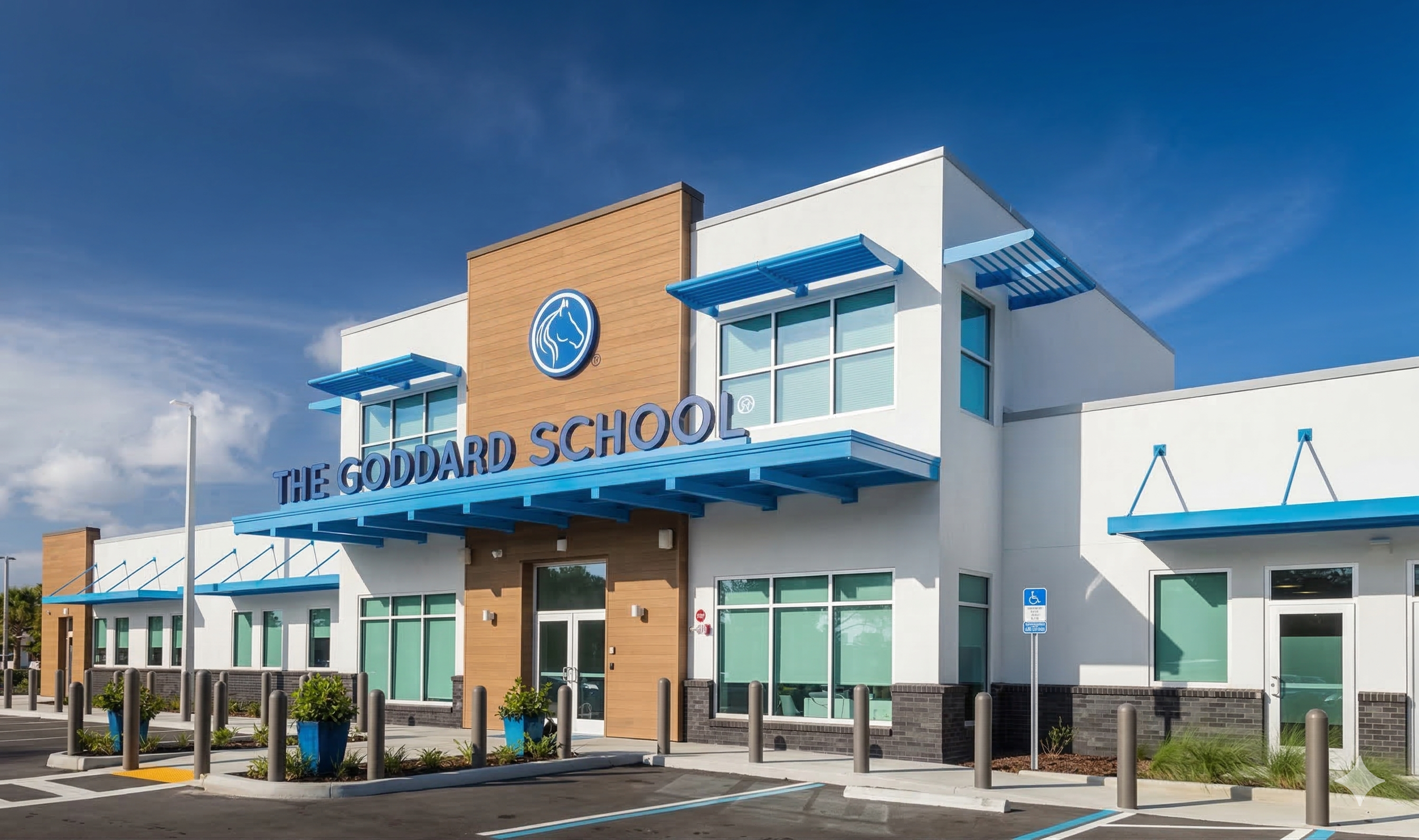 The Goddard School of Horizon West campus exterior